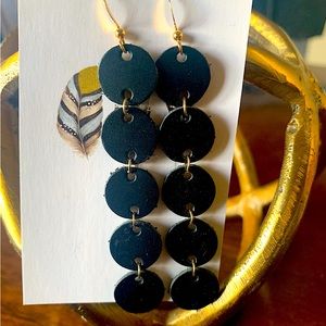 Dainty Leather Drops